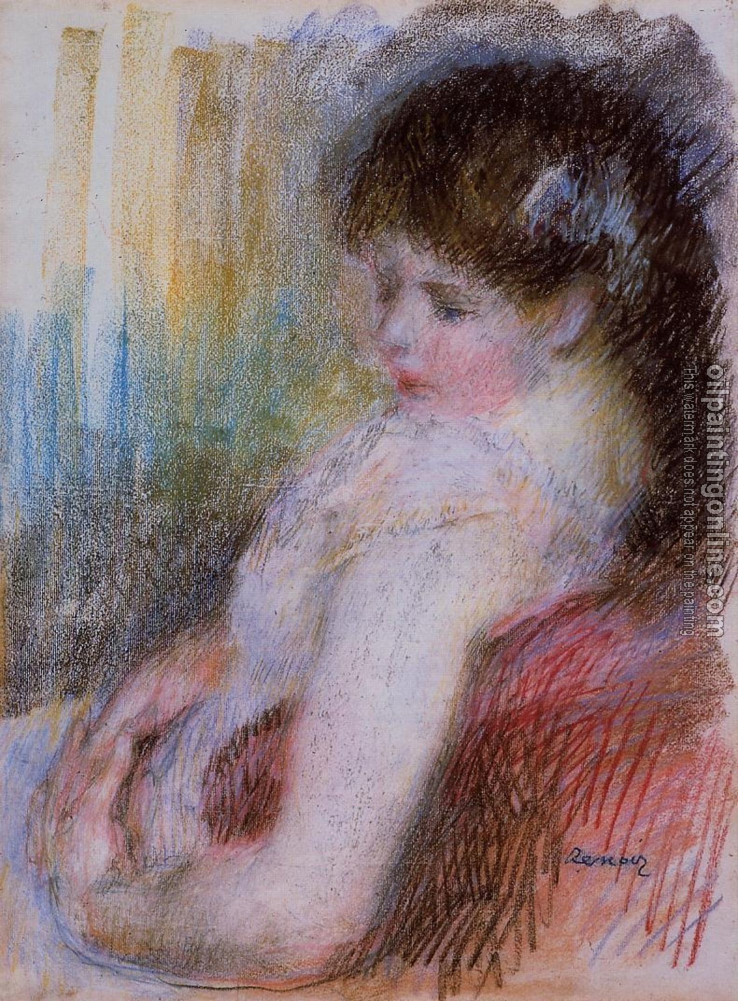 Renoir, Pierre Auguste - Seated Woman